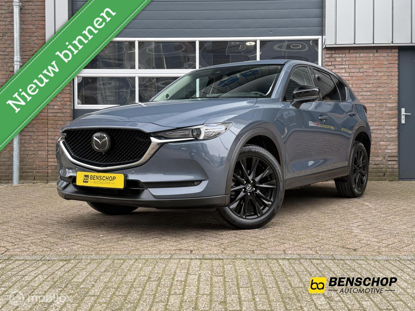 Mazda CX-5 2.0 SkyActiv-G 165 Sportive Navi Carplay 360 Came, 1998 cc, Zwart, 4 cilinders, Automatische klimaatregeling