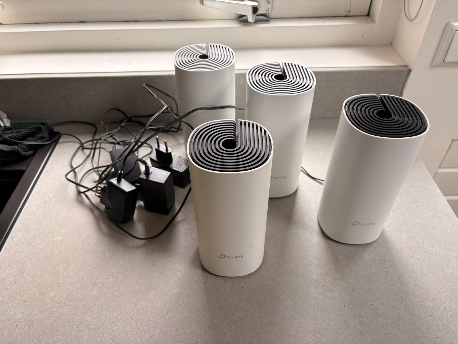 4x TP-Link Deco M4 Wifi Versterkers (Mesh), Computers en Software, Ophalen, Gebruikt