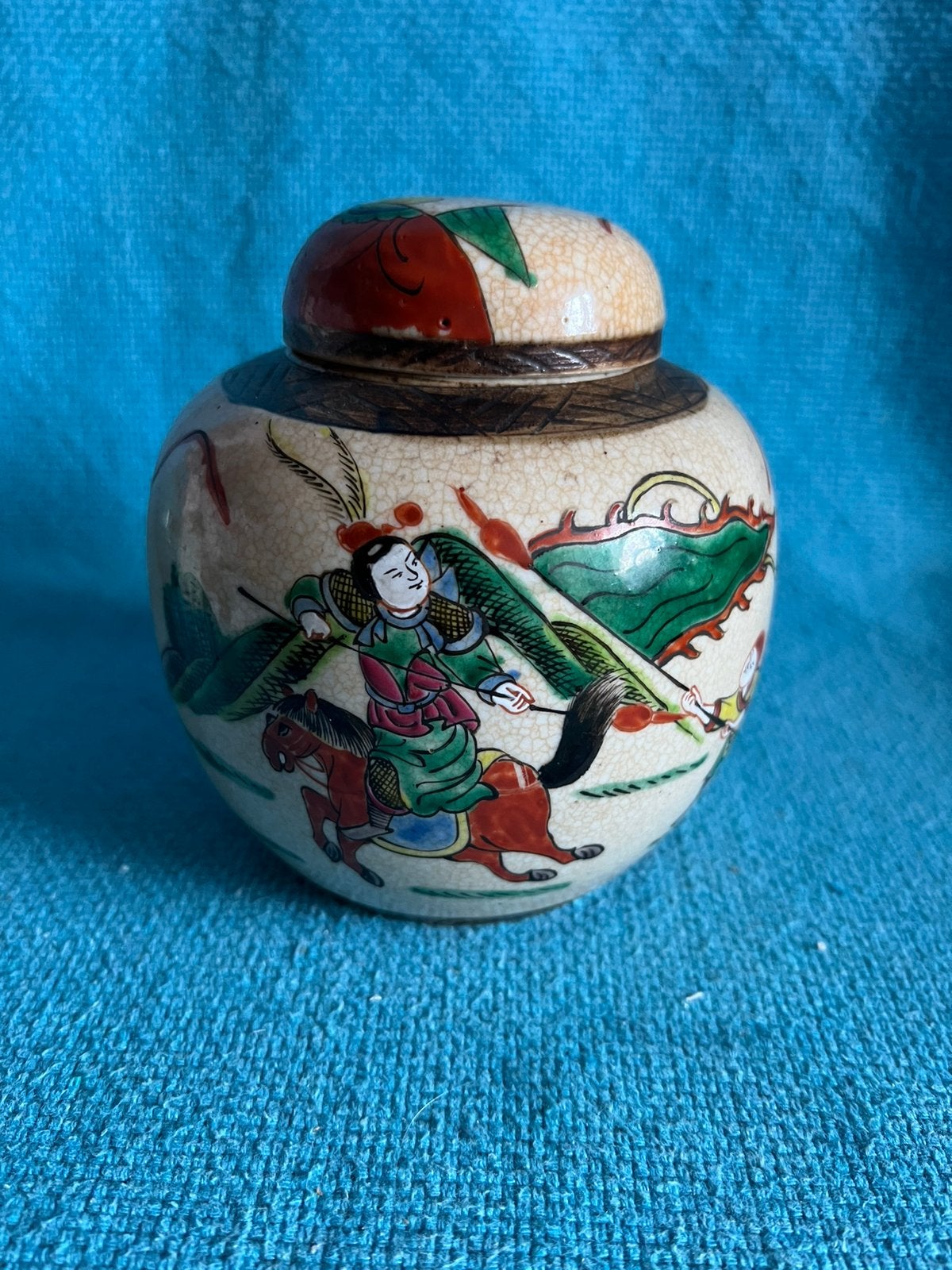 Antieke chinese gemberpot, Ophalen of Verzenden