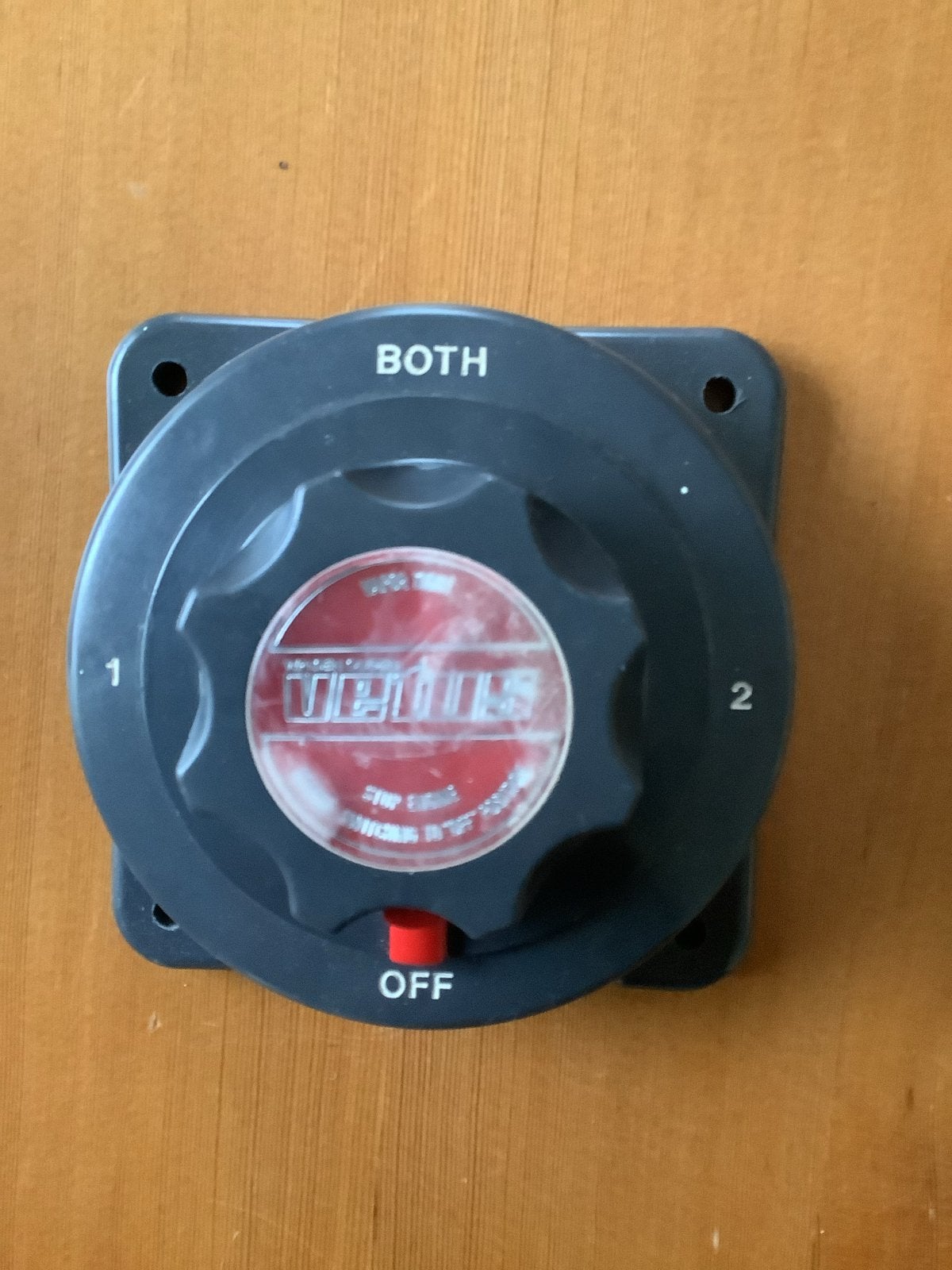 Vetus Accu Hoofdschakelaar - 175A Continu, Ophalen of Verzenden, Gebruikt, Motor en Techniek