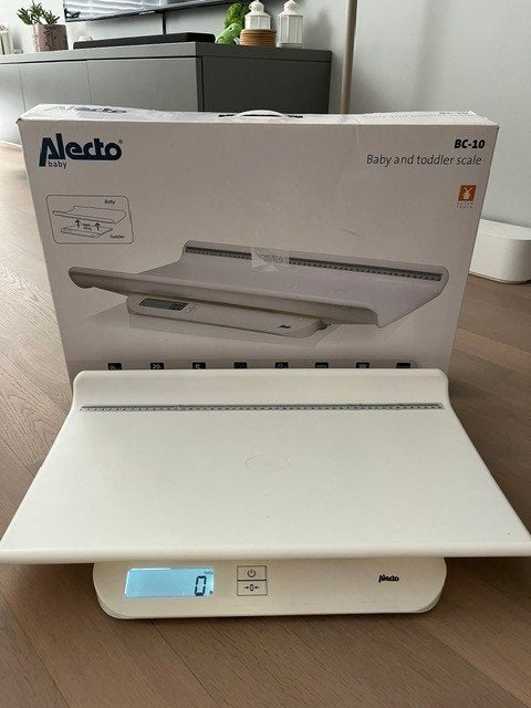 Baby Weegschaal Alecto, Ophalen, 1 tot 500 gram, Digitaal, Personenweegschaal