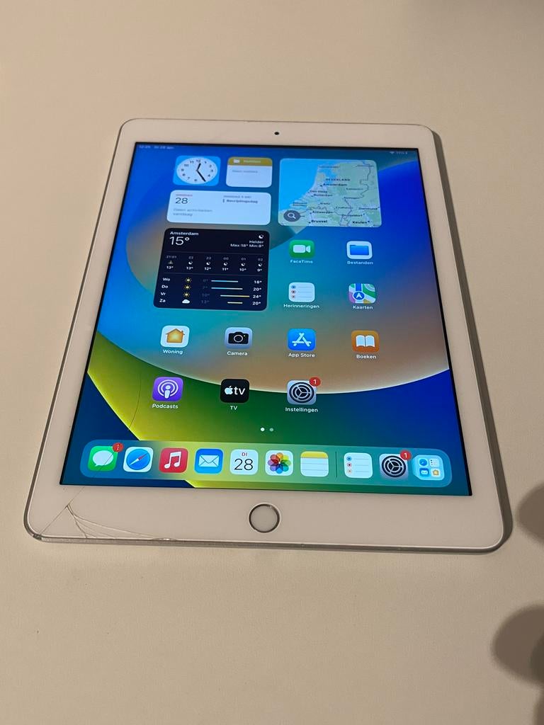 iPad 5e generatie 128GB, Computers en Software, Apple iPads, 9 inch, Apple iPad, Ophalen of Verzenden, 128 GB