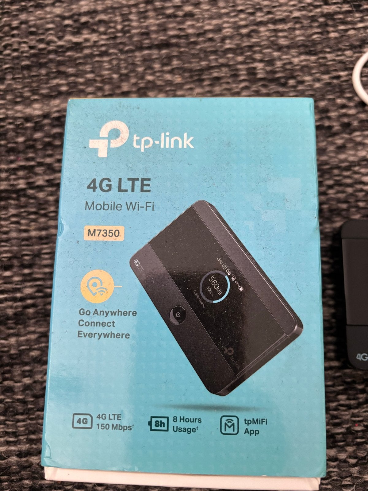 TP-Link M7350 4G LTE Mobiele Wi-Fi Router, Ophalen of Verzenden, Zo goed als nieuw, Router