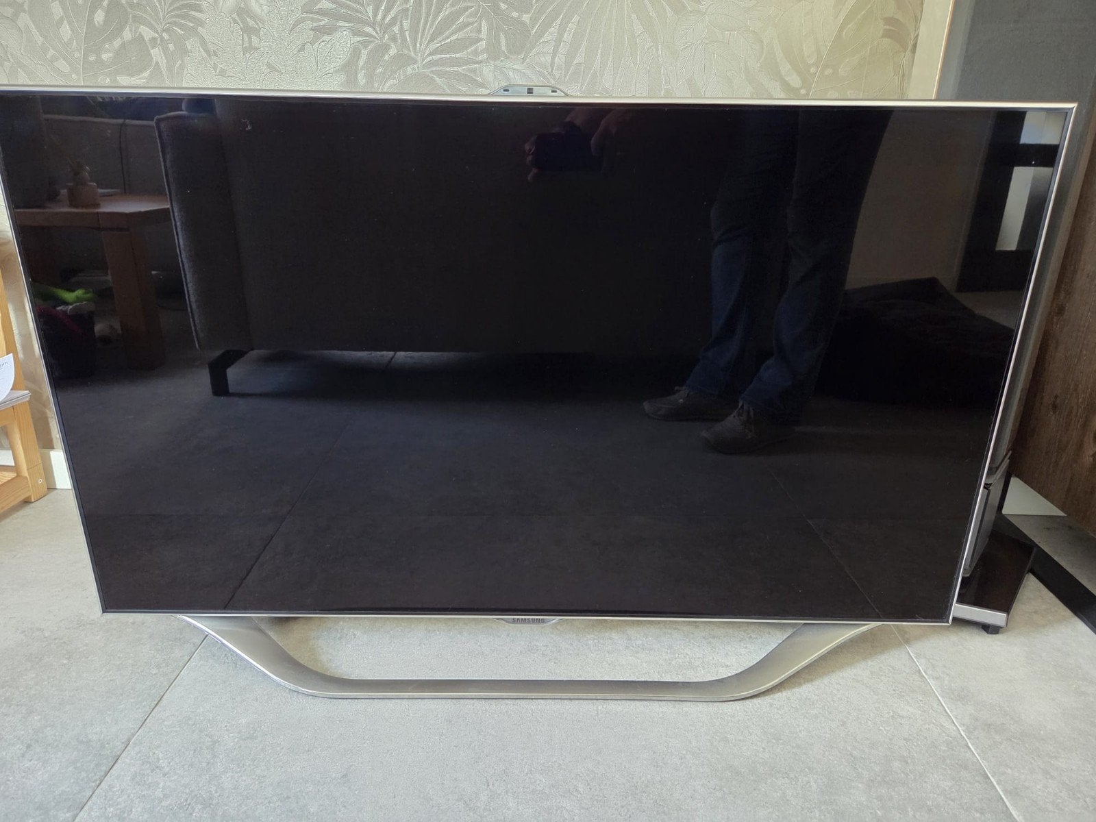 Zeer goede samsung tv met apps 116cm 400hrz, Ophalen, Samsung, 100 cm of meer, Gebruikt