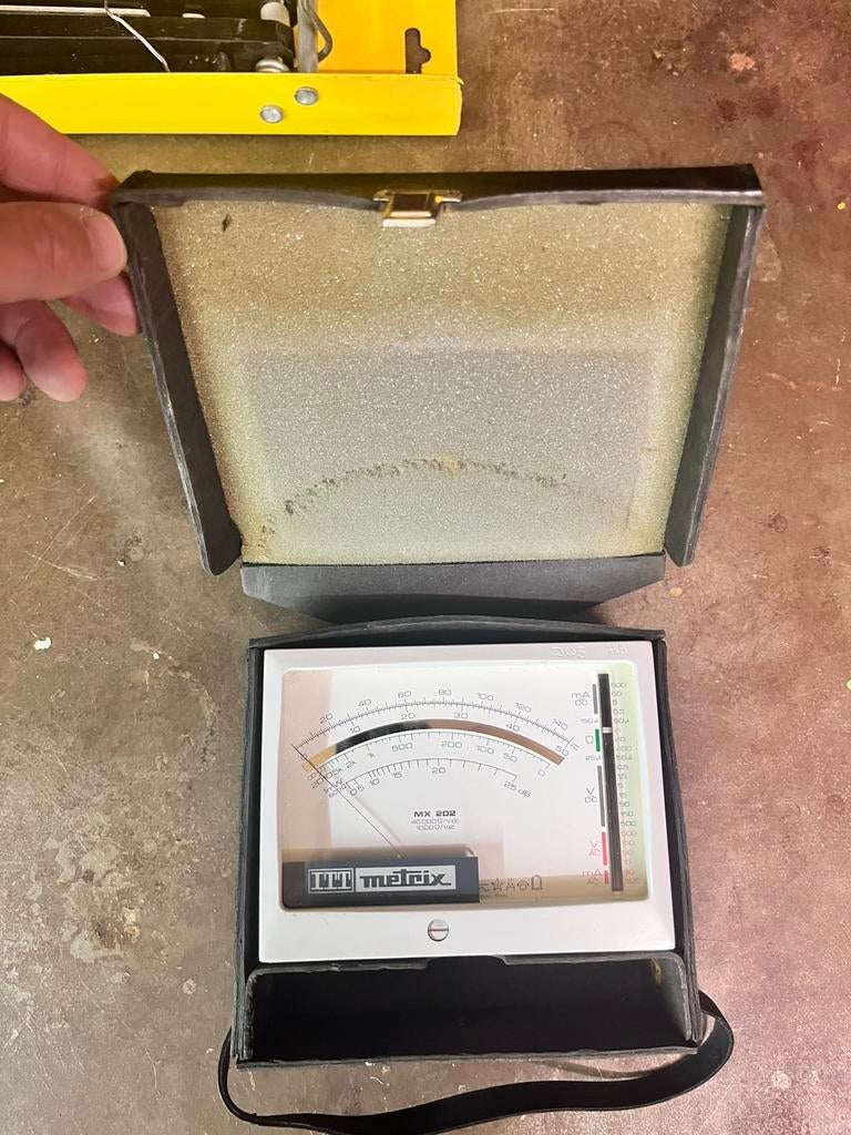ITT Metrix MX 202 multimeter, Doe-het-zelf en Verbouw, Ophalen, Zo goed als nieuw, Multimeter