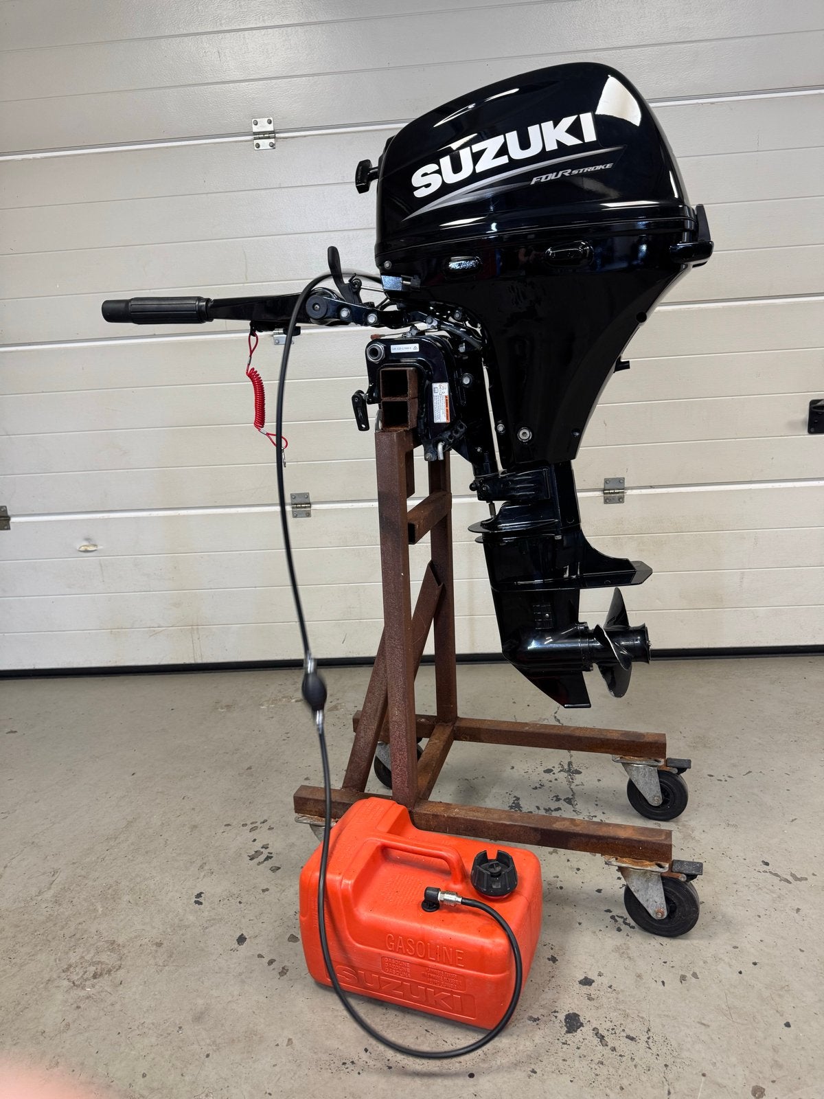 Suzuki DF9,9B  9.9 PK Kortstaart Viertakt Buitenboordmotor, Ophalen, Gebruikt, 5 tot 10 pk, Viertaktmotor