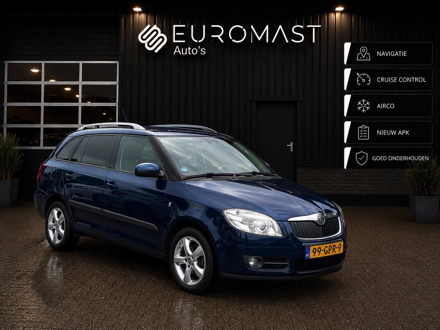 Skoda Fabia Combi Gereserveerd!, Auto's, Skoda, Bedrijf, Te koop, Fabia, ABS, Airbags, Airconditioning, Boordcomputer, Centrale vergrendeling