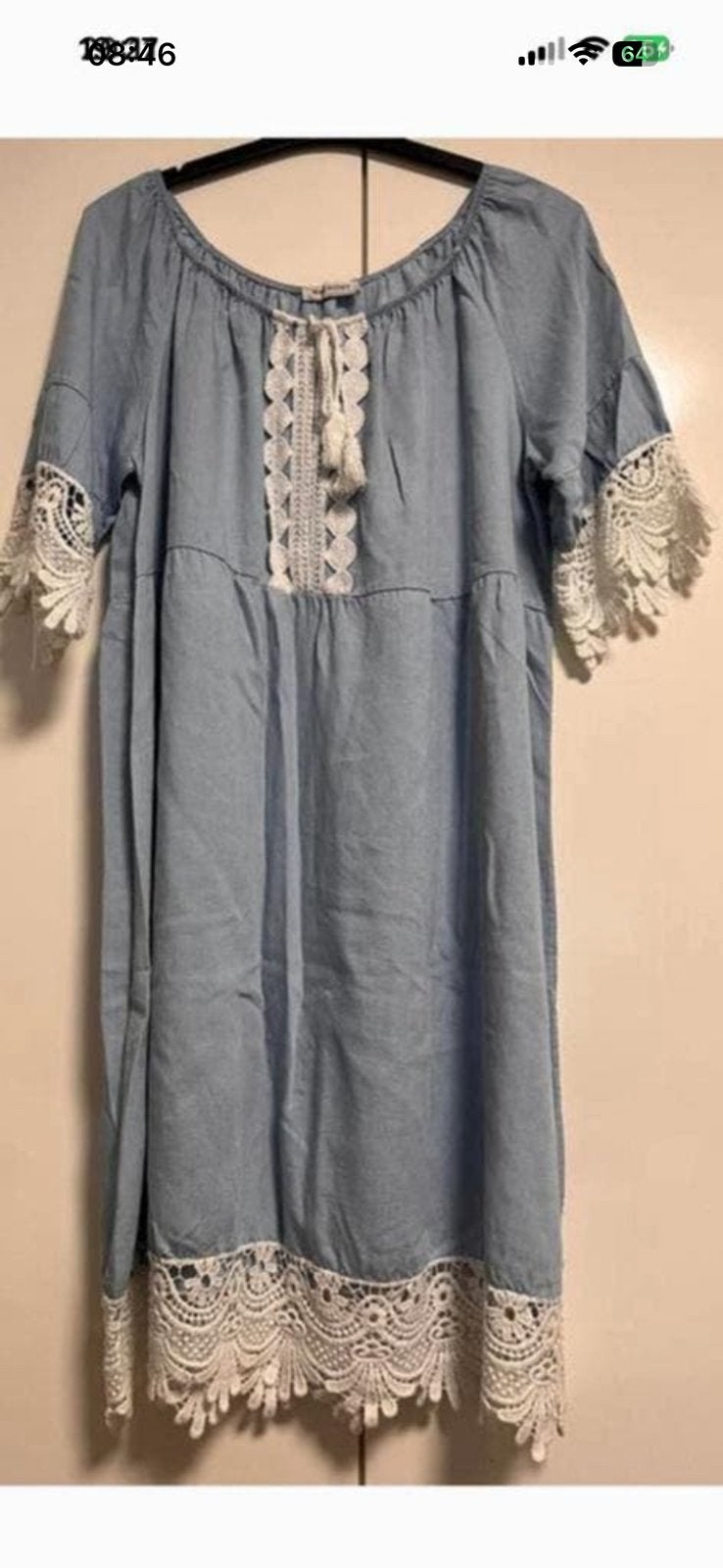 tuniek / jurk maat 48, Ophalen of Verzenden, Zo goed als nieuw, Jurk