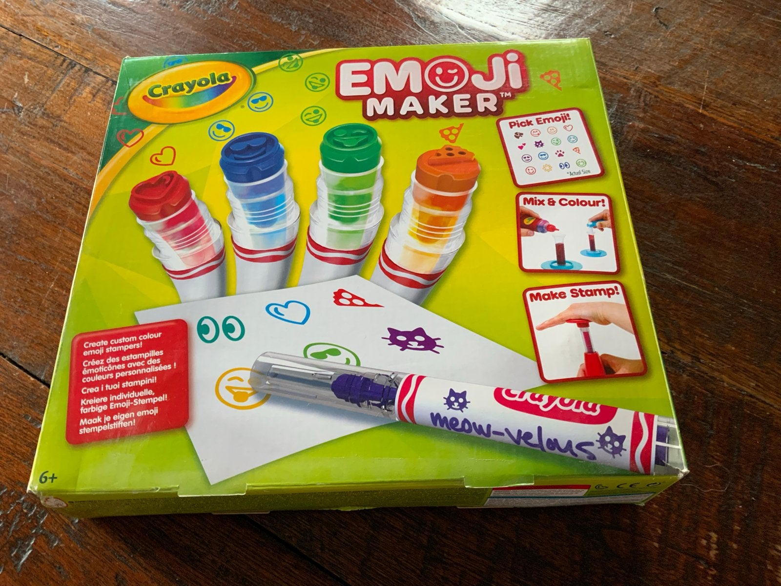 Crayola Emoji Maker - Maak je eigen emoji stempels! NIEUW, Ophalen of Verzenden, Nieuw, Knutselen