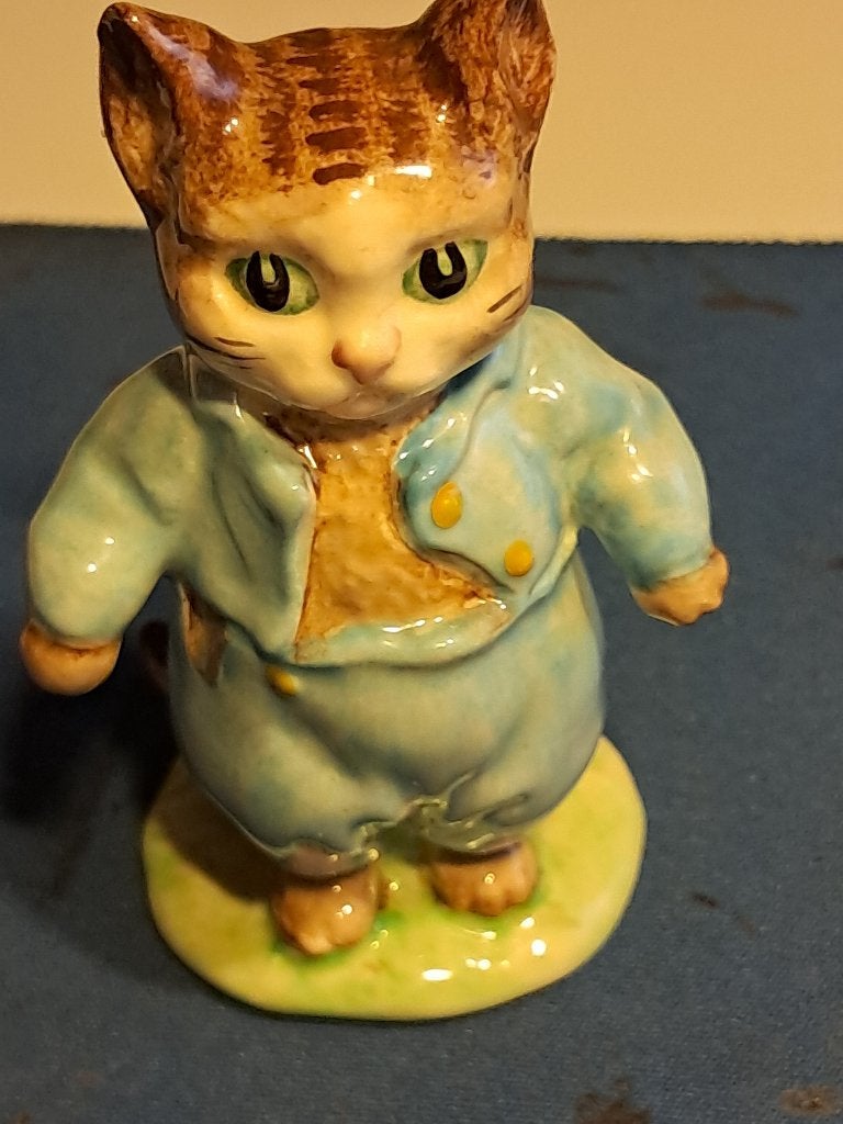 Beatrix Potter,Tom Kitten-1948-hoogte 9 cm, Ophalen of Verzenden, Zo goed als nieuw