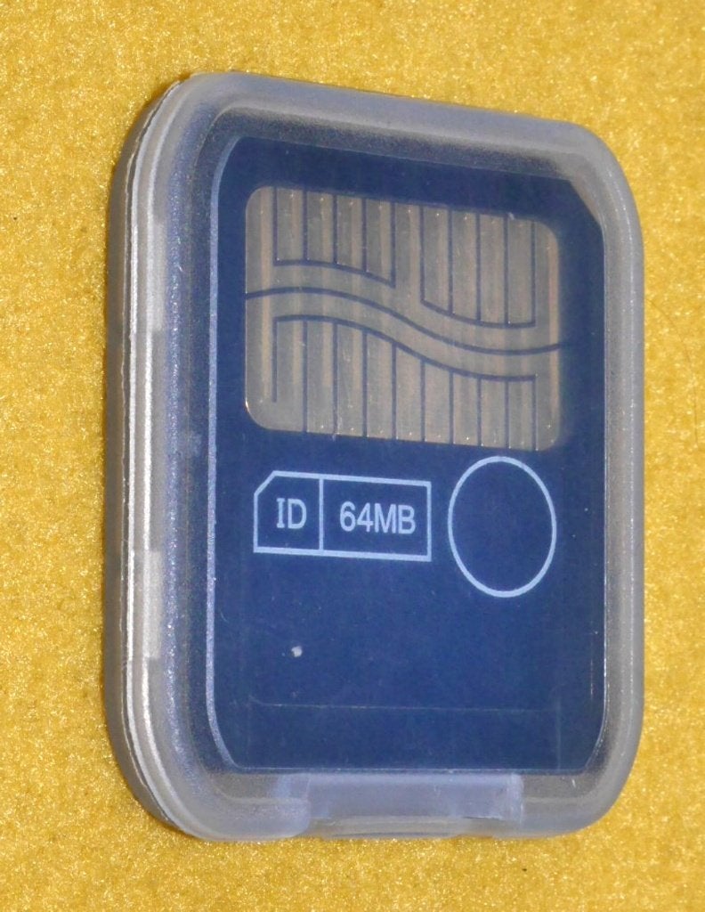 64MB SmartMedia geheugenkaarten, Overige typen, Zo goed als nieuw, Fotocamera, Minder dan 2 GB