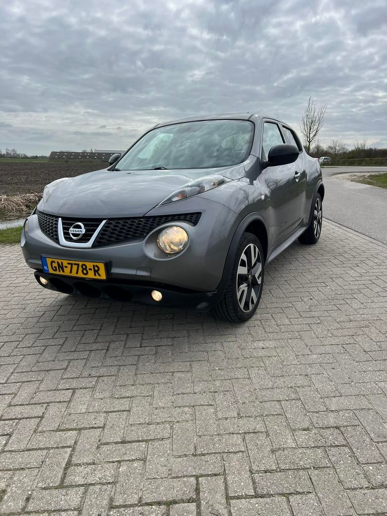 Nette nissan Juke km 51070 km, Voorwielaandrijving, Stof, Zwart, Handgeschakeld