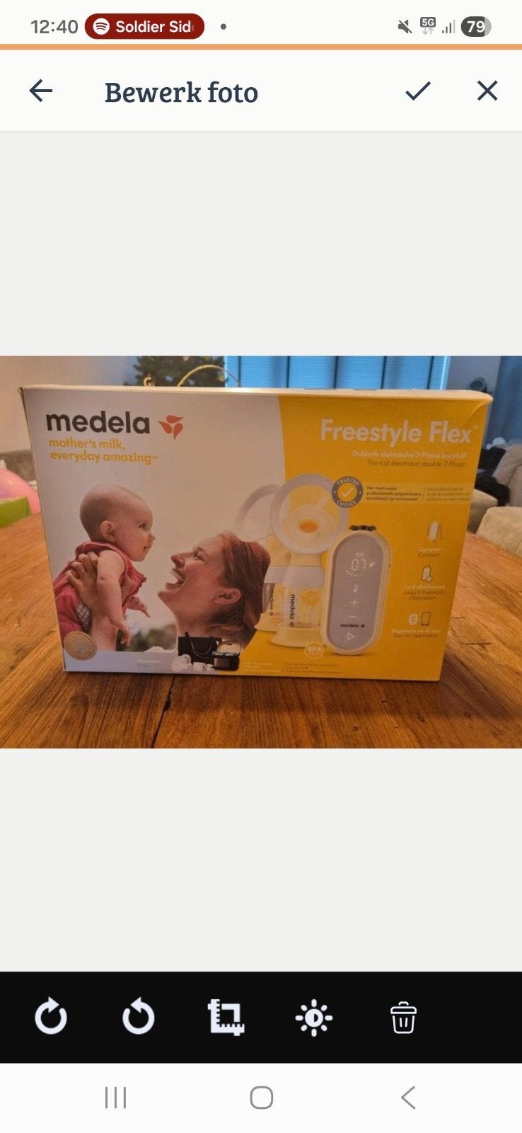 Medela Freestyle Flex Dubbele Elektrische Borstkolf, Ophalen of Verzenden, Zo goed als nieuw