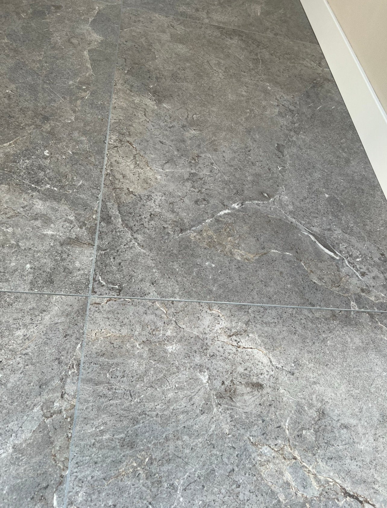 12m2 Cercom Everstone Evergreige vloertegels 100x100cm, Ophalen, 60 cm of meer, Nieuw, 10 m² of meer