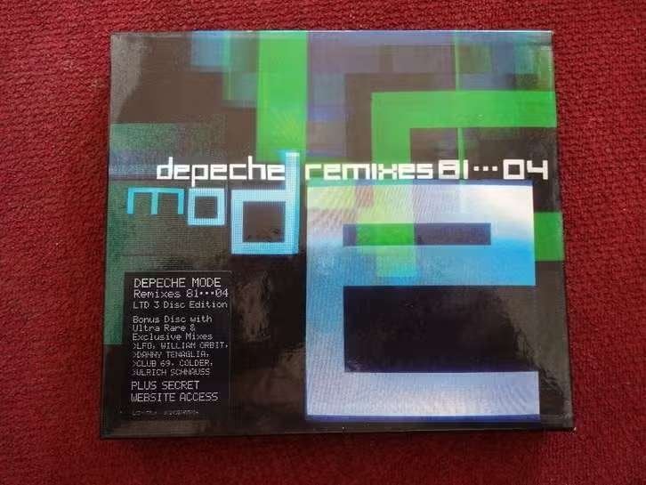 3 CD Depeche Mode – Remixes 81···04 , 0724387455924, Gebruikt, Boxset, Ophalen of Verzenden, Inclusief boekje