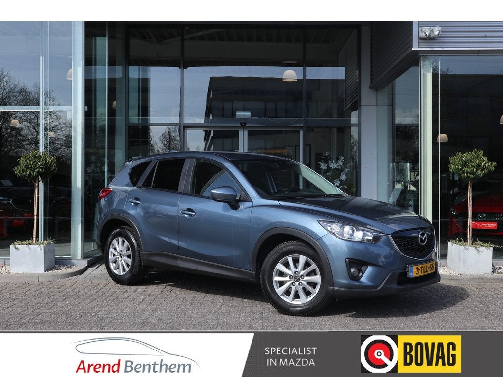 Mazda CX-5 2.0 Skylease 2WD Trekhaak / Navi / Clima / Cruise, Voorwielaandrijving, 1295 kg, 4 cilinders, Blauw