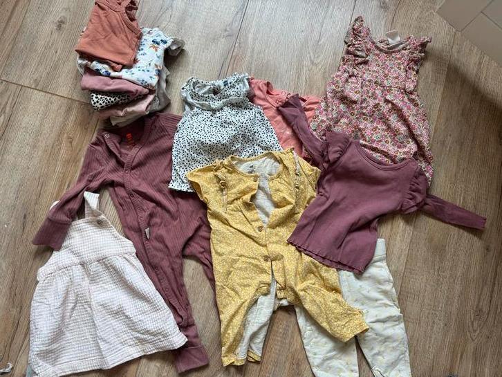 Meisje kleding pakket 62 zomer hema hm, Ophalen of Verzenden, Zo goed als nieuw, Maat 62