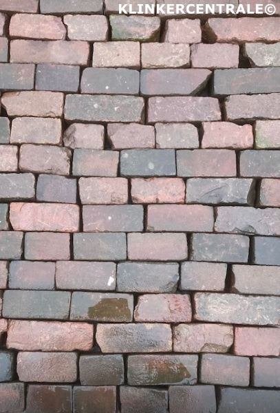 35m2 gemêleerd gebakken klinkers dikformaat 7-duimers