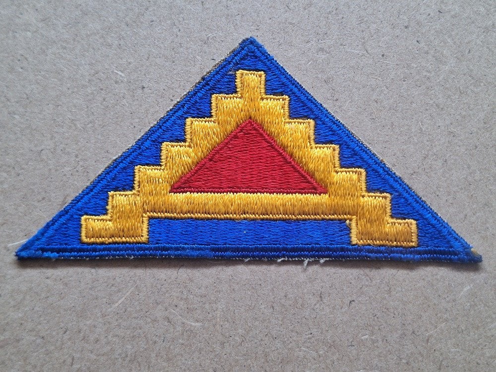 WWII US 7th army patch, Verzenden, Amerika, Embleem of Badge