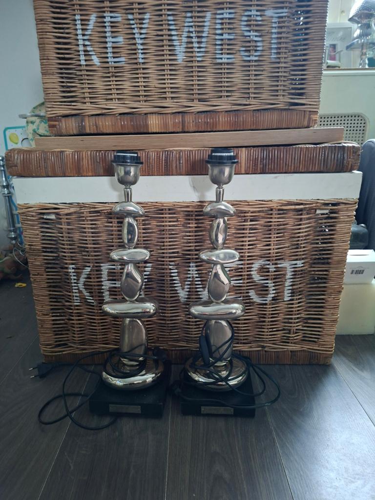 2 riviera maison lampen, Ophalen, Gebruikt, 50 tot 75 cm, Modern, eigentijds