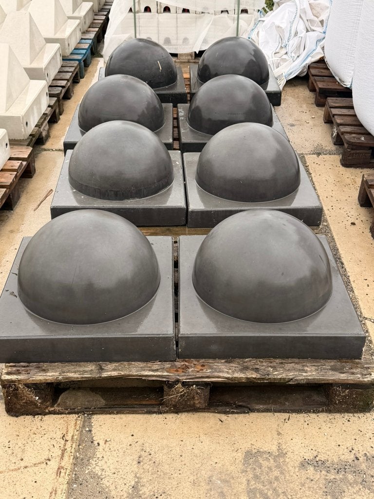 8 x Antraciet beton Sierbollen TDB-SB op Tegel, Doe-het-zelf en Verbouw, Ophalen, Zo goed als nieuw, Overige materialen, 100 mm of meer