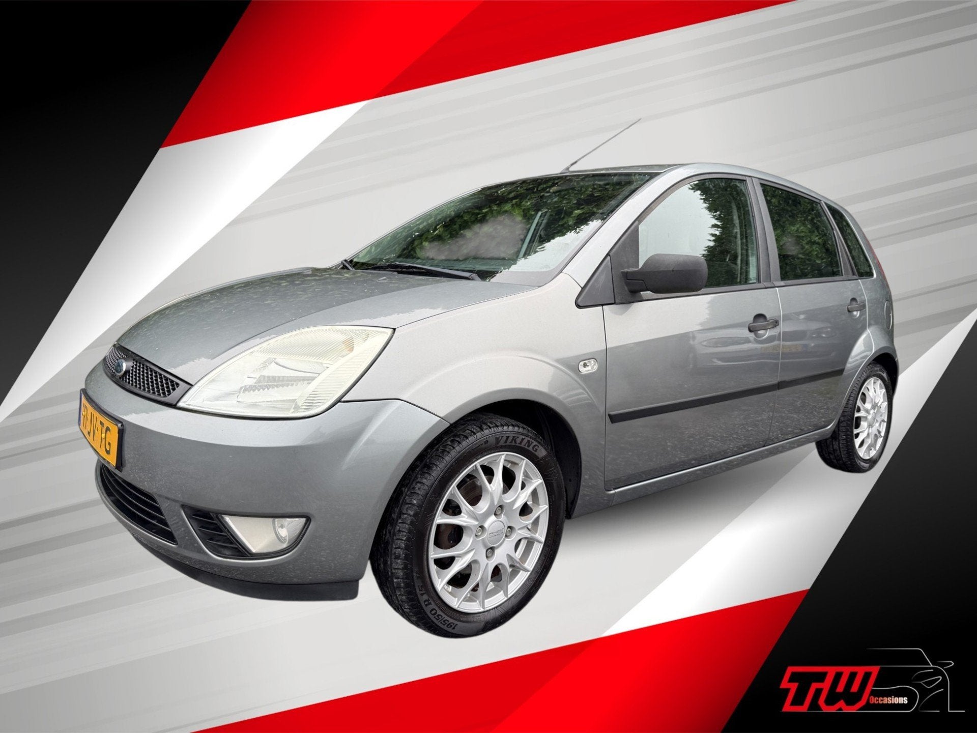Ford Fiesta 1.4 Trend |NIEUWE APK|DB-RIEM V.V.|ELEKTR. PAKKE, Auto's, Voorwielaandrijving, Stof, Gebruikt, Zwart