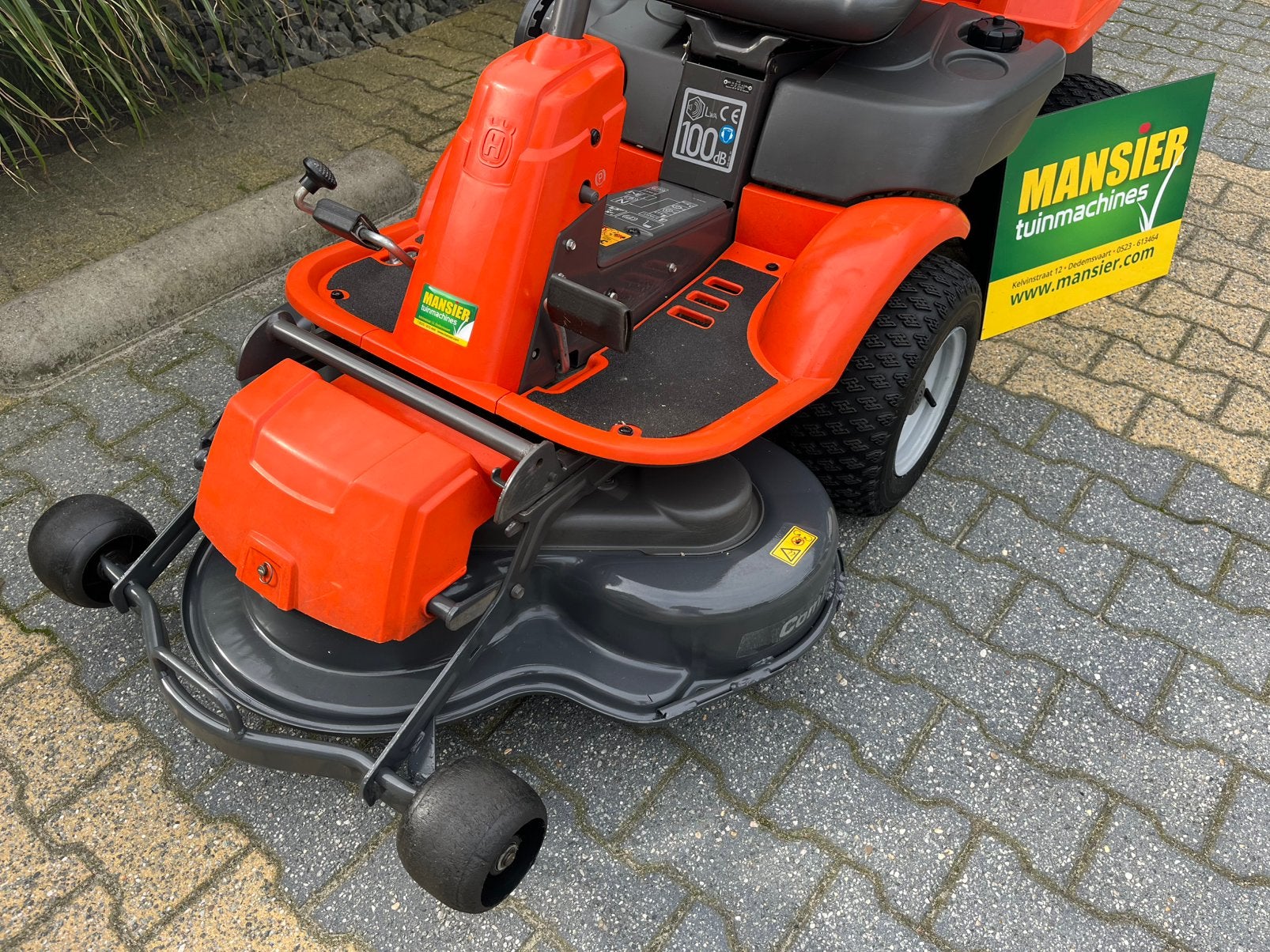 Husqvarna rider 13C. 1 jaar garantie, Tuin en Terras, Info@mansier.com, Gebruikt, Elektrische starter, Ophalen
