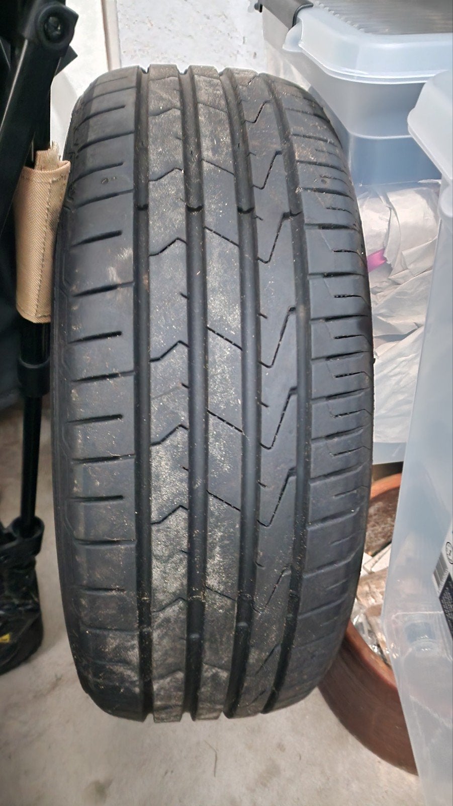 Zomerbanden HANKOOK K125 195/55 VR16 TL 87V, Ophalen