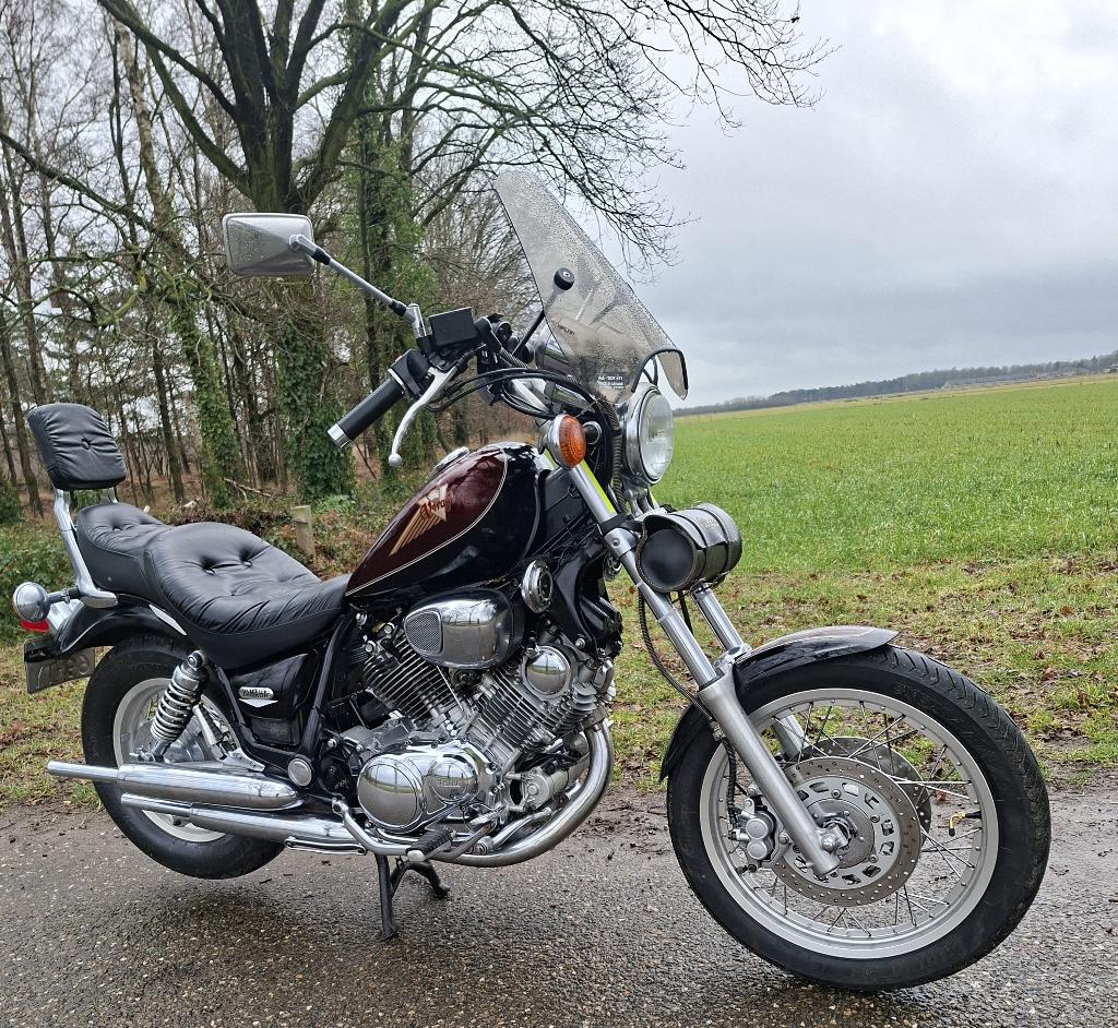 Motor Chopper Yamaha xv 750 virago zithoogte van 71 cm, Motoren, Motoren | Yamaha, 750 cc, Cardan-aandrijving, 2 cilinders, Gebruikt