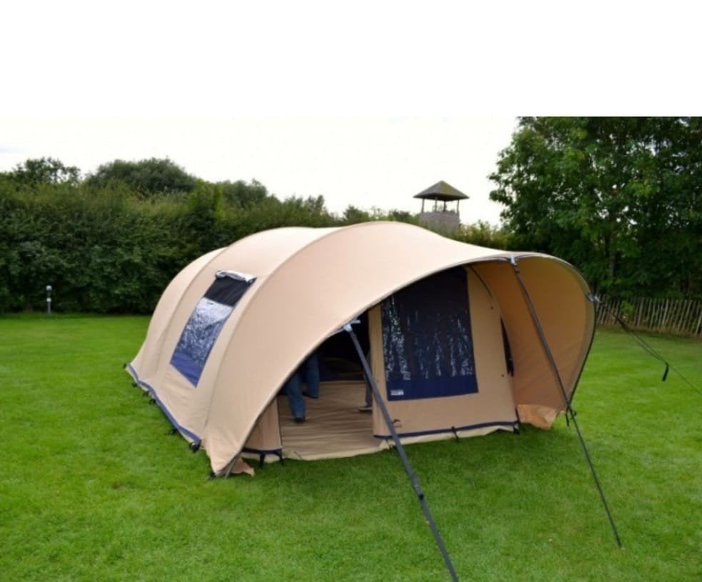 Cabanon Awaya 370 tunneltent, Caravans en Kamperen, Ophalen