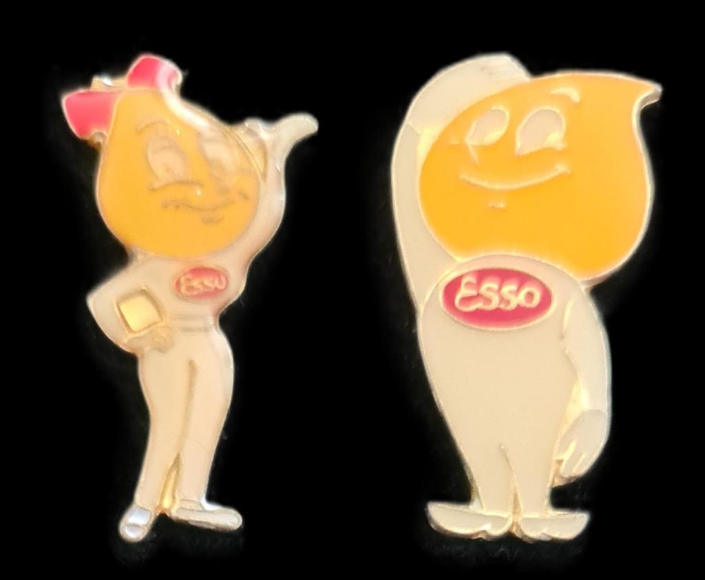 Esso stelletje pins in epoxy uitvoering, Verzenden, Nieuw, Transport, Speldje of Pin