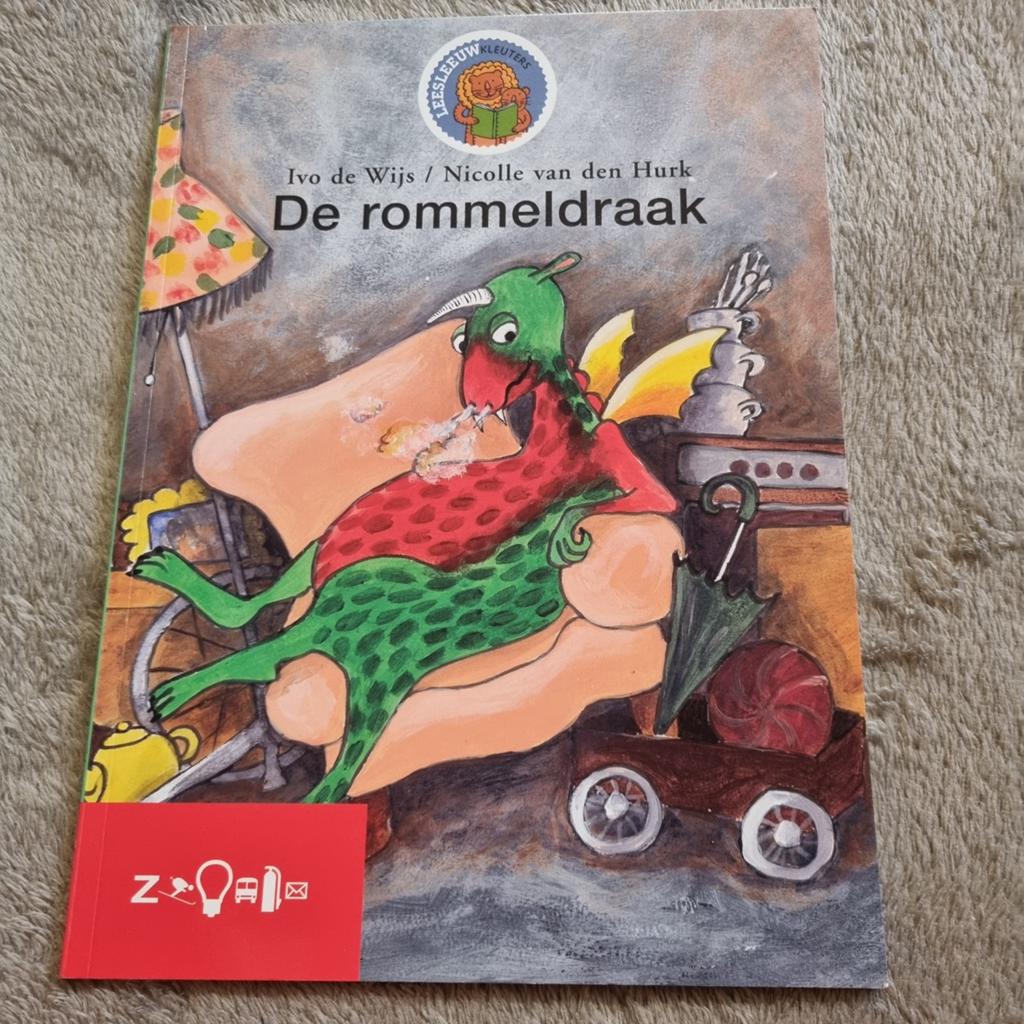 De rommeldraak - Ivo de Wijs / Nicolle van den Hurk, Boeken, Kinderboeken | Kleuters, Ophalen of Verzenden, Zo goed als nieuw