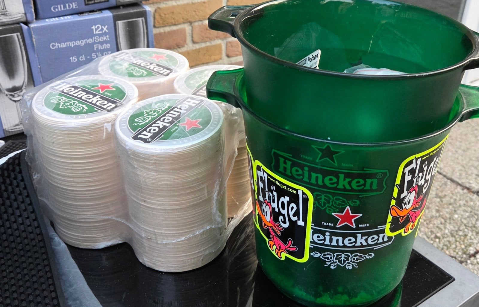 Heineken glazen kannen en nog veel meer, Ophalen of Verzenden