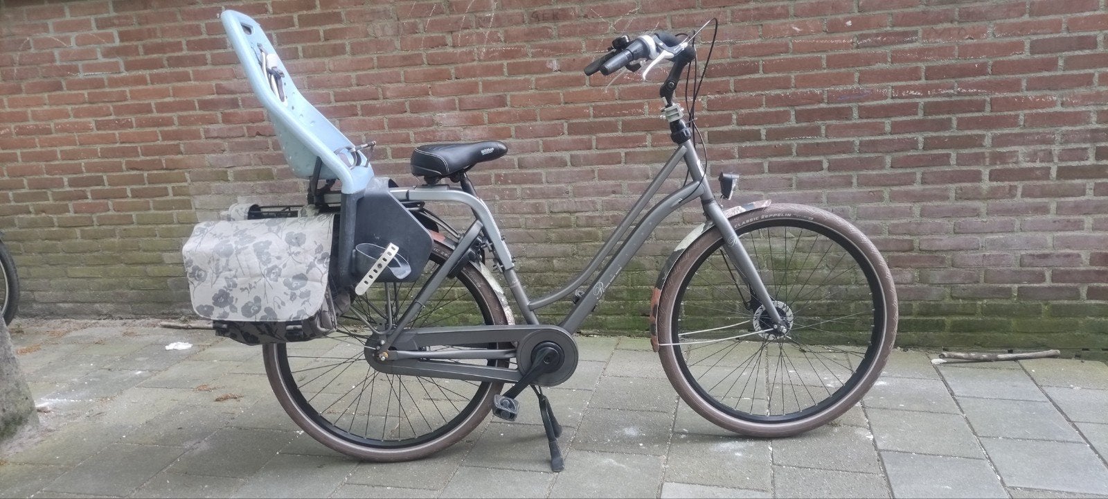 Cortina Roots Moederfiets 52cm 28inch 7 versn compleete, Fietsen en Brommers, Fietsen | Dames | Moederfietsen, Gebruikt, Mandje