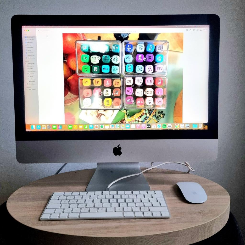 iMac Retina 4K 21,5 inch 2017 - 1 TB opslag, Computers en Software, Apple Desktops, Ophalen, 2 tot 3 Ghz, IMac, 21,5 inch