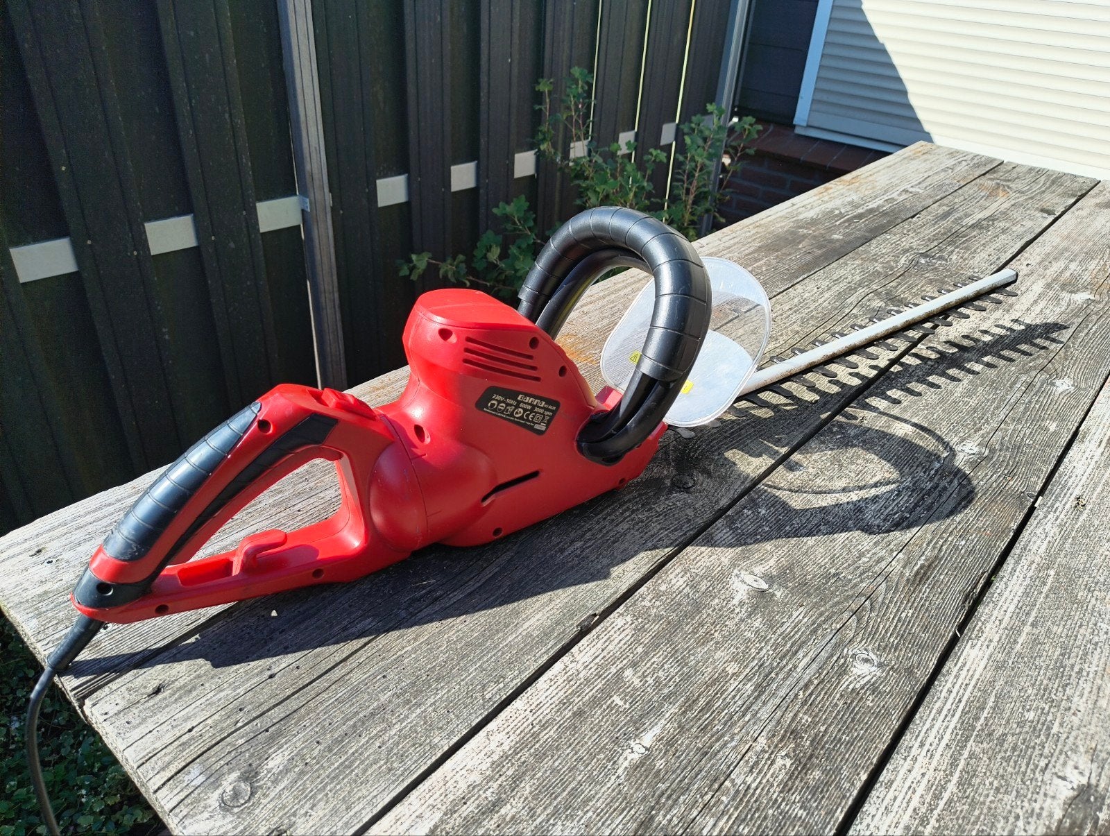 Heggenschaar Gamma HS-602R 600W Elektrisch, Ophalen of Verzenden, Zo goed als nieuw, Elektrisch, Gamma