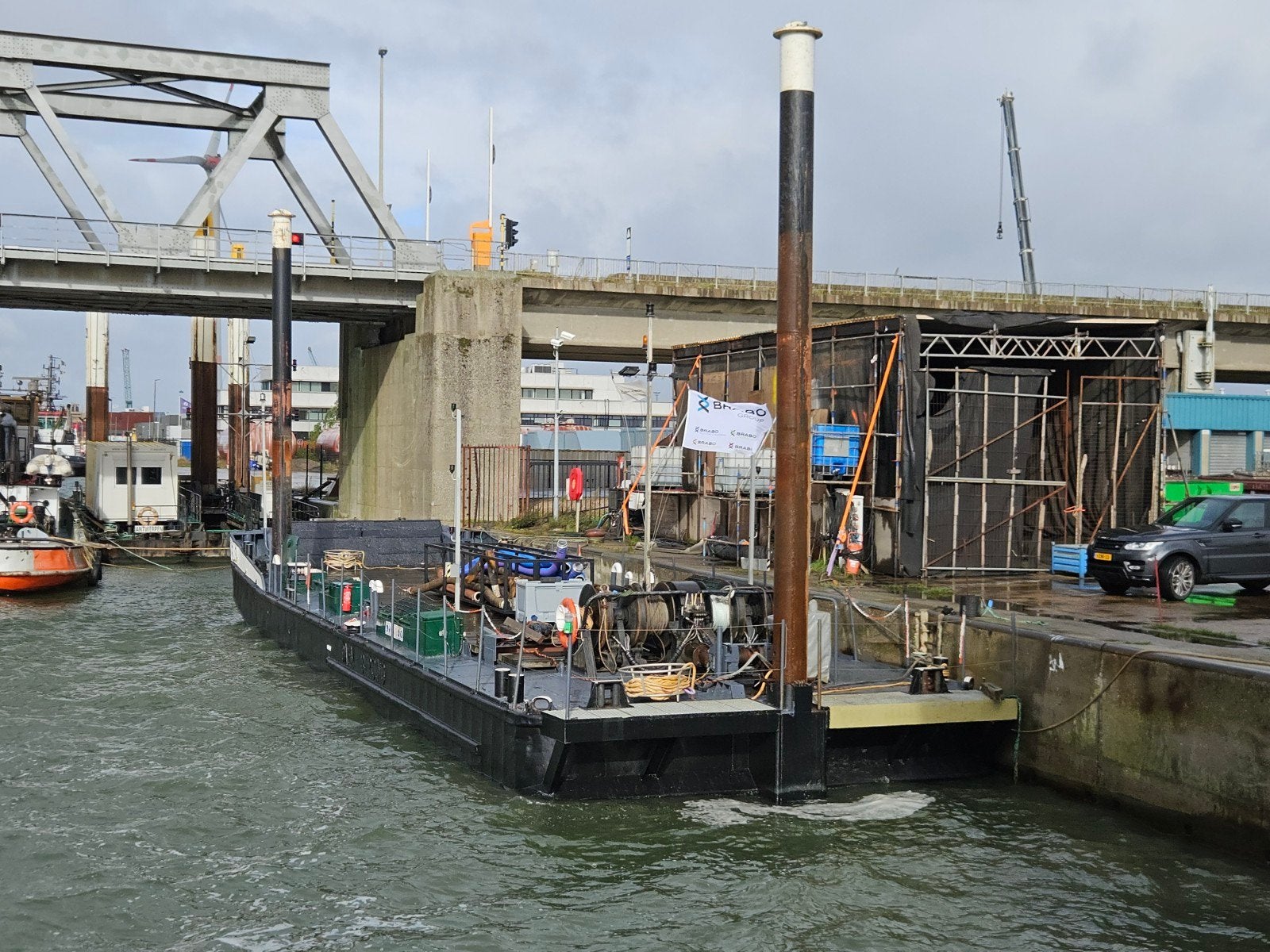 Ponton, Ophalen, Gebruikt, Ponton, Diesel