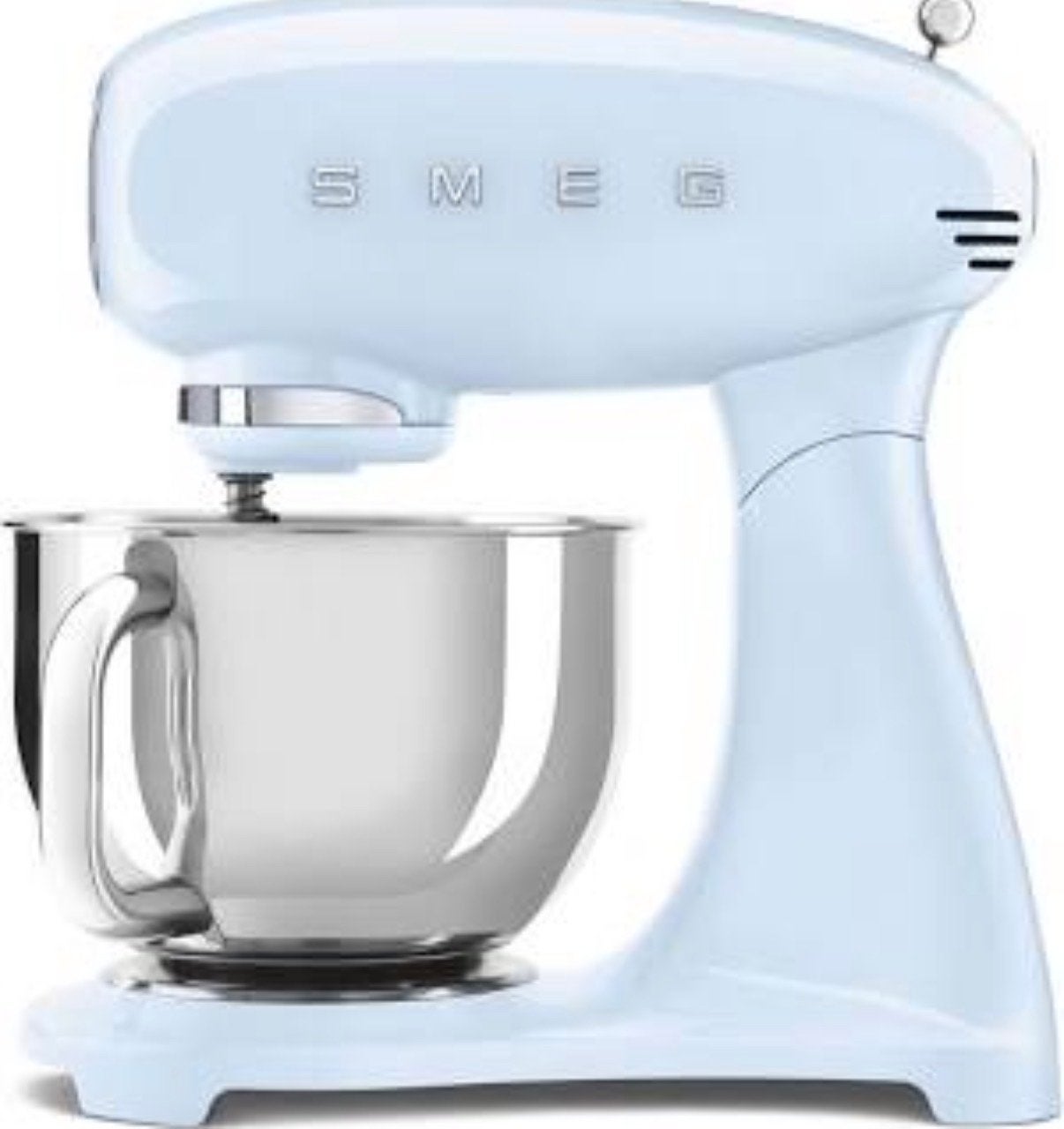 SMEG SMF03PBEU keukenmachine pastelblauw – ongebruikt, Witgoed en Apparatuur, Keukenmixers, 4 liter of meer, Smeg@smeg.it, Nieuw