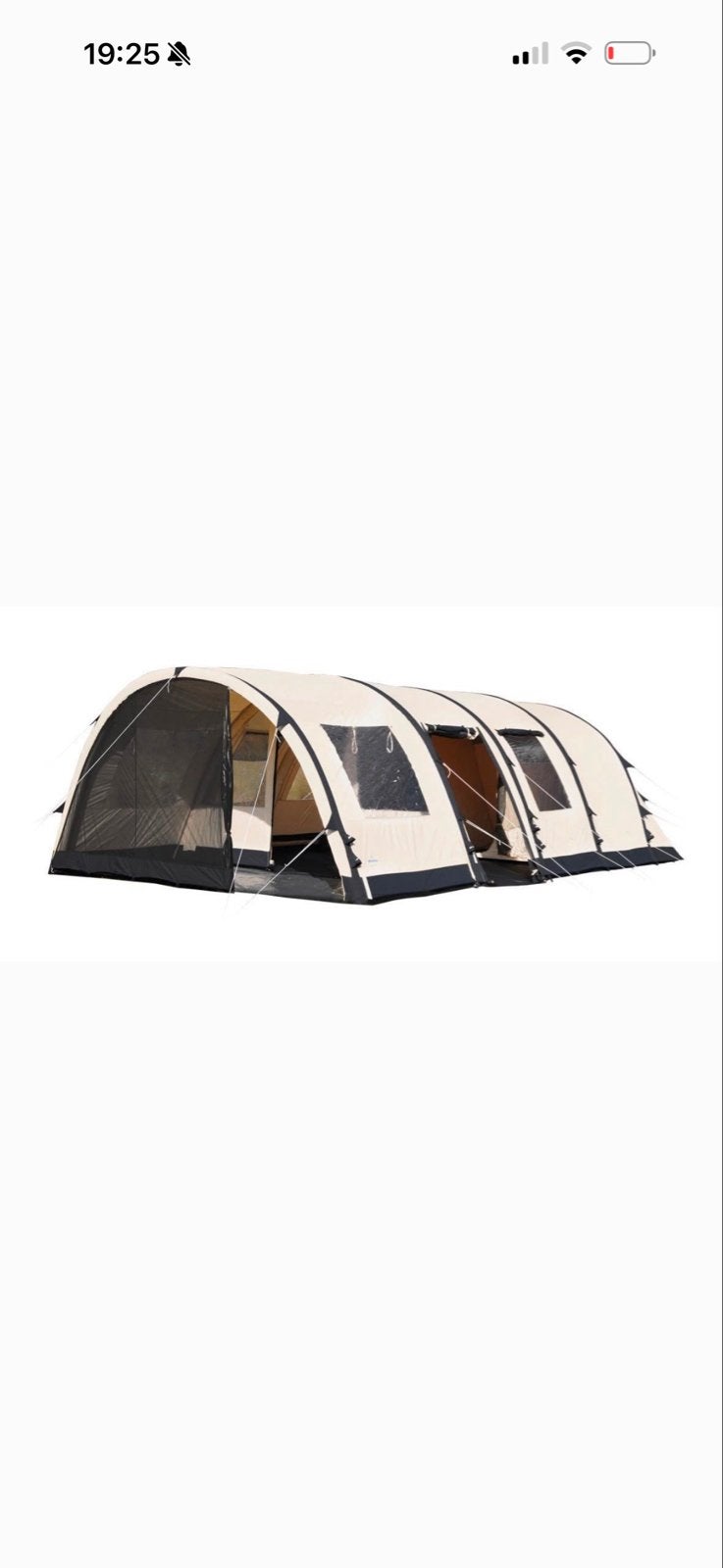 Obelink Miami Easy Air 6 tent - Zo goed als nieuw, Caravans en Kamperen, Tenten, Ophalen, Zo goed als nieuw, Tot en met 6