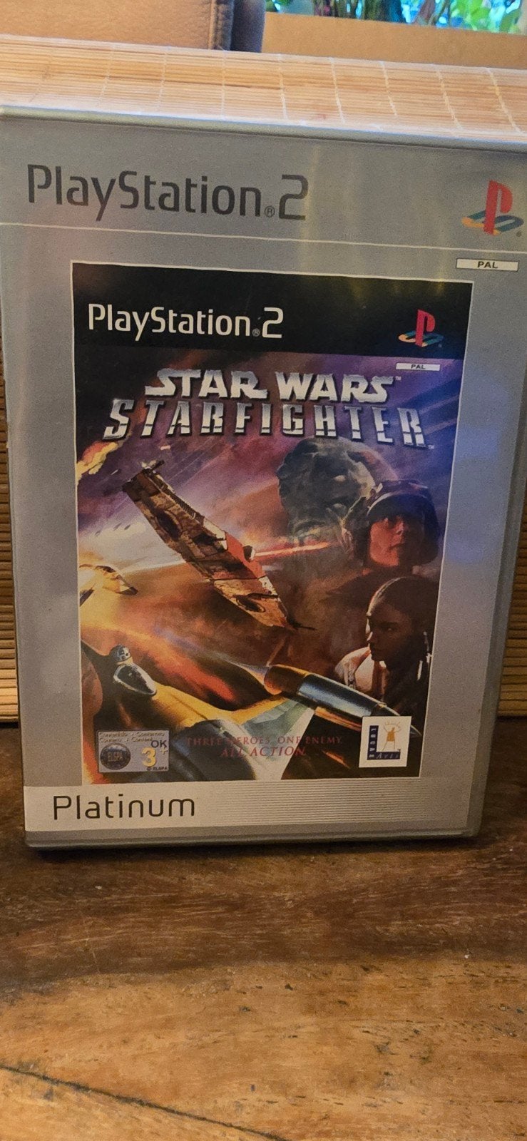Star Wars Starfighter PS2 - Vlieg door de ruimte!, Gebruikt, 1 speler, Racen en Vliegen, Ophalen of Verzenden