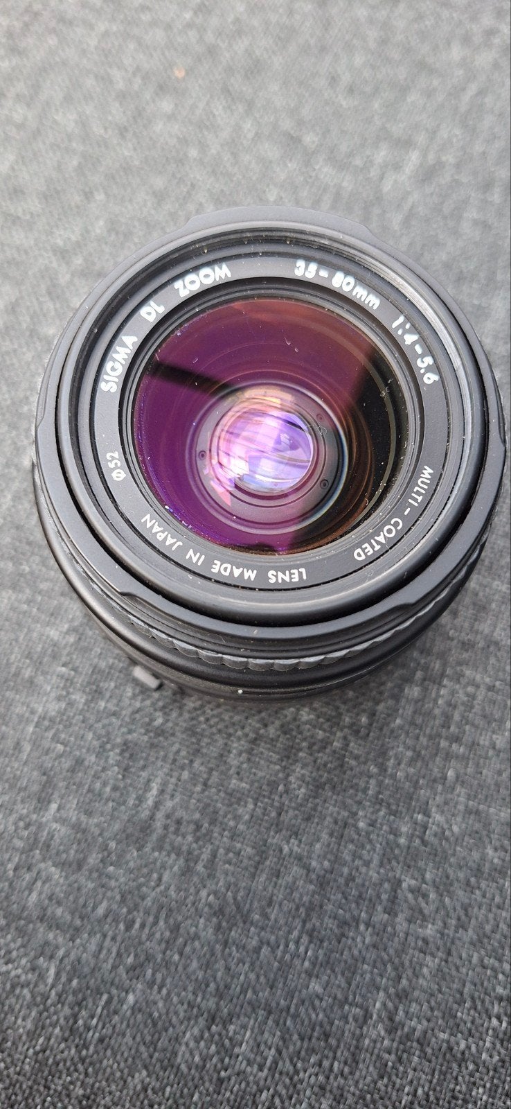 Sigma DL Zoom 35-80mm f/4-5.6 Multi-Coated lens, Gebruikt, Sigma, Ophalen of Verzenden, Overige vattingen