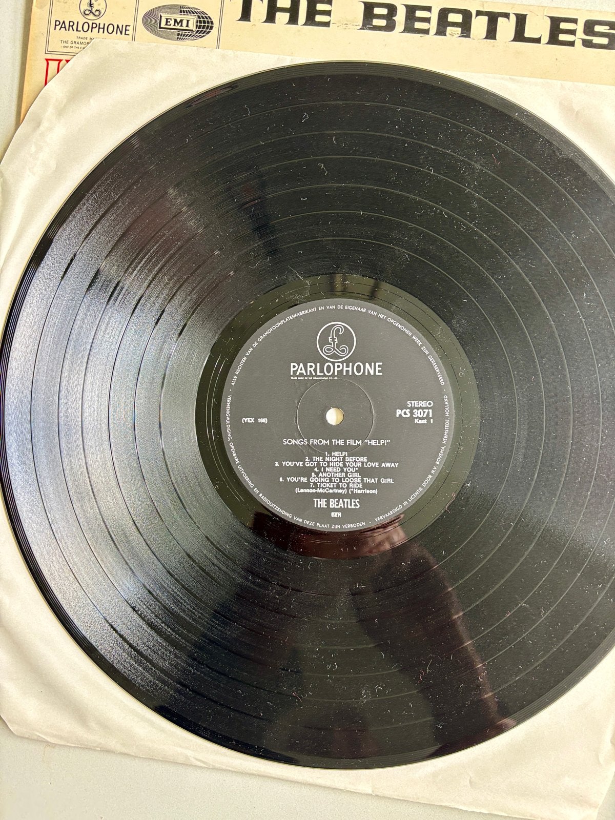 The Beatles - Help! LP (Originele Persing), Originele persing, Ophalen of Verzenden, Gebruikt, 12 inch