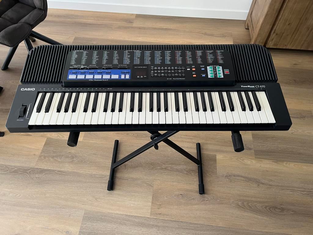 Keyboard casio tone bank, Ophalen, Casio, Met standaard, 61 toetsen
