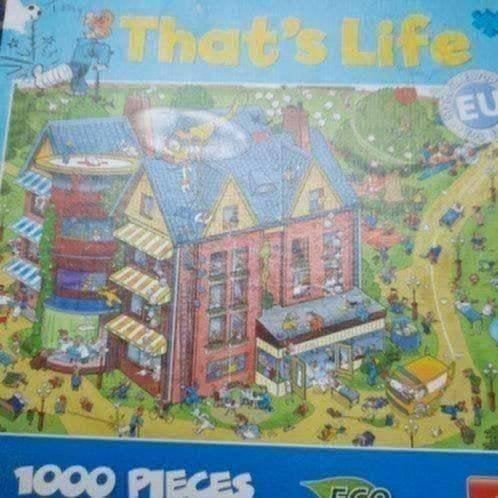 Puzzel 1000, Verzenden, 500 t/m 1500 stukjes, Zo goed als nieuw