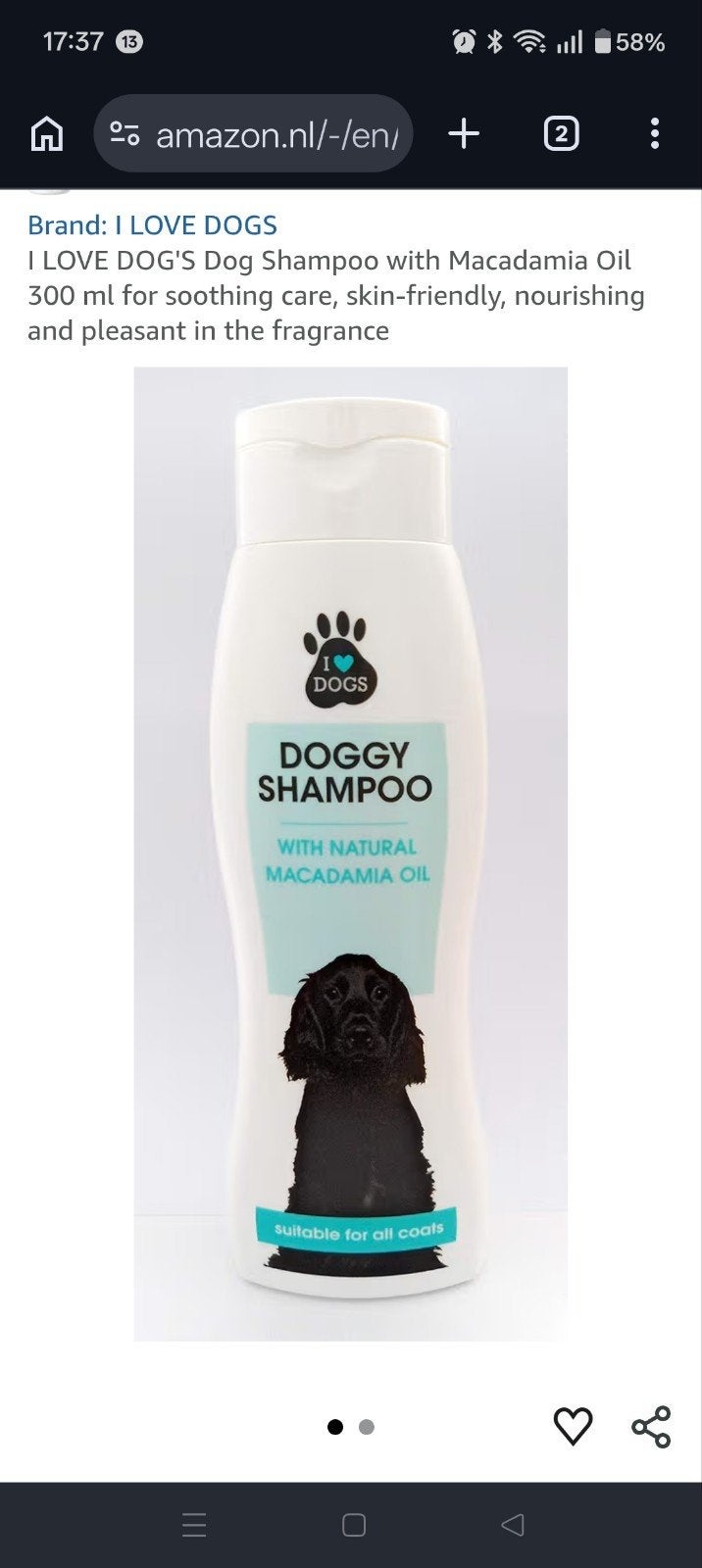 GEZOCHT: Doggy shampoo van de action, Ophalen of Verzenden