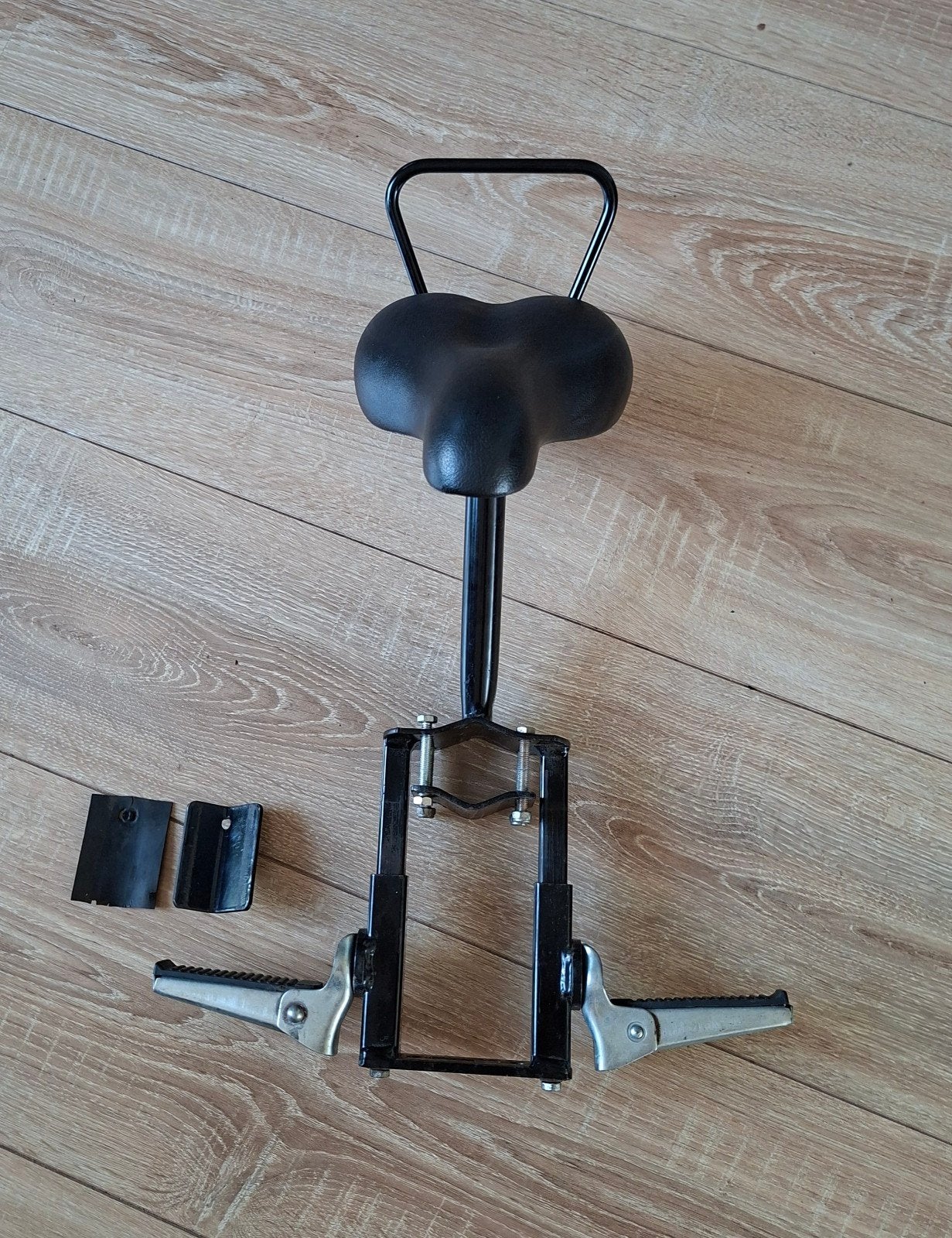 Zadel op stang model 3 kinderzitje damesfiets, Voorzitje, Zadel op Stang, Ophalen of Verzenden, 9 t/m 36 kg