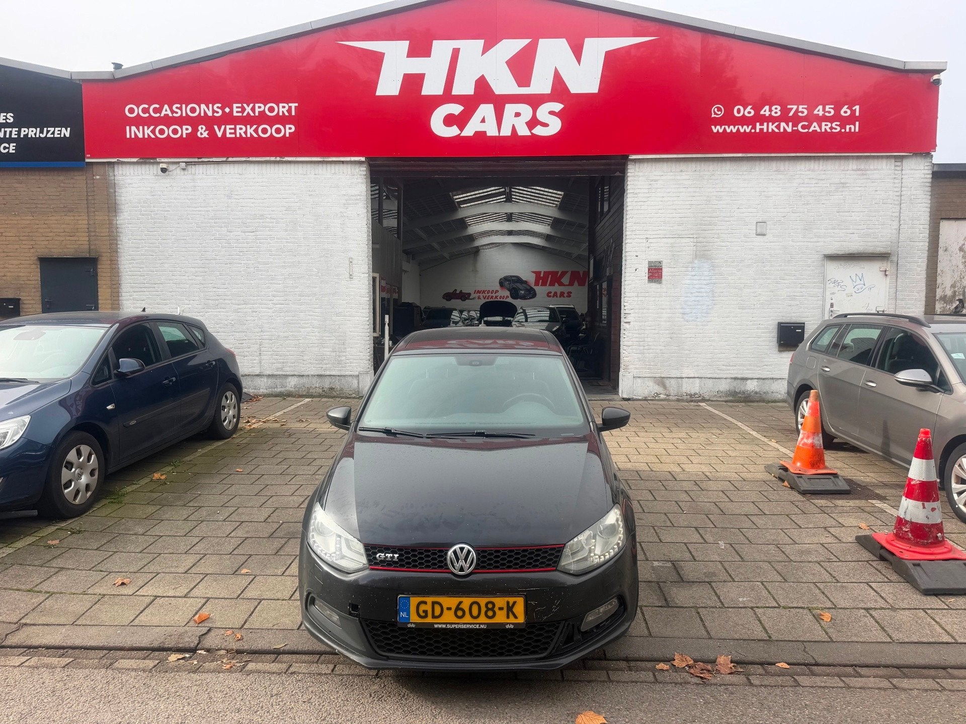 Volkswagen Polo 1.4 TSI GTI BJ 2011 AUTOMAAT XENON PANO CLIM, Auto's, Euro 5, 4 cilinders, Zwart, 630 kg