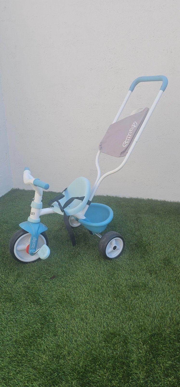 Smoby Be Move Driewieler - Blauw, Ophalen, Smoby, Zo goed als nieuw, Terugtraprem