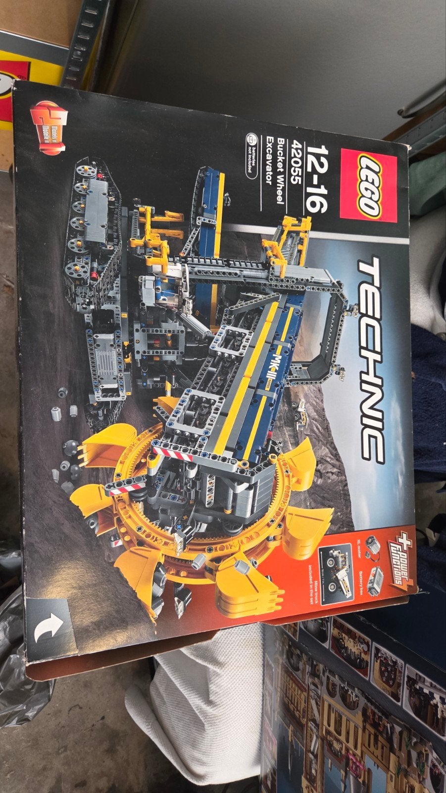 Lego 42055 Bucket wheel excavator, Kinderen en Baby's, Speelgoed | Duplo en Lego, Gebruikt, Lego, Ophalen of Verzenden, Technic