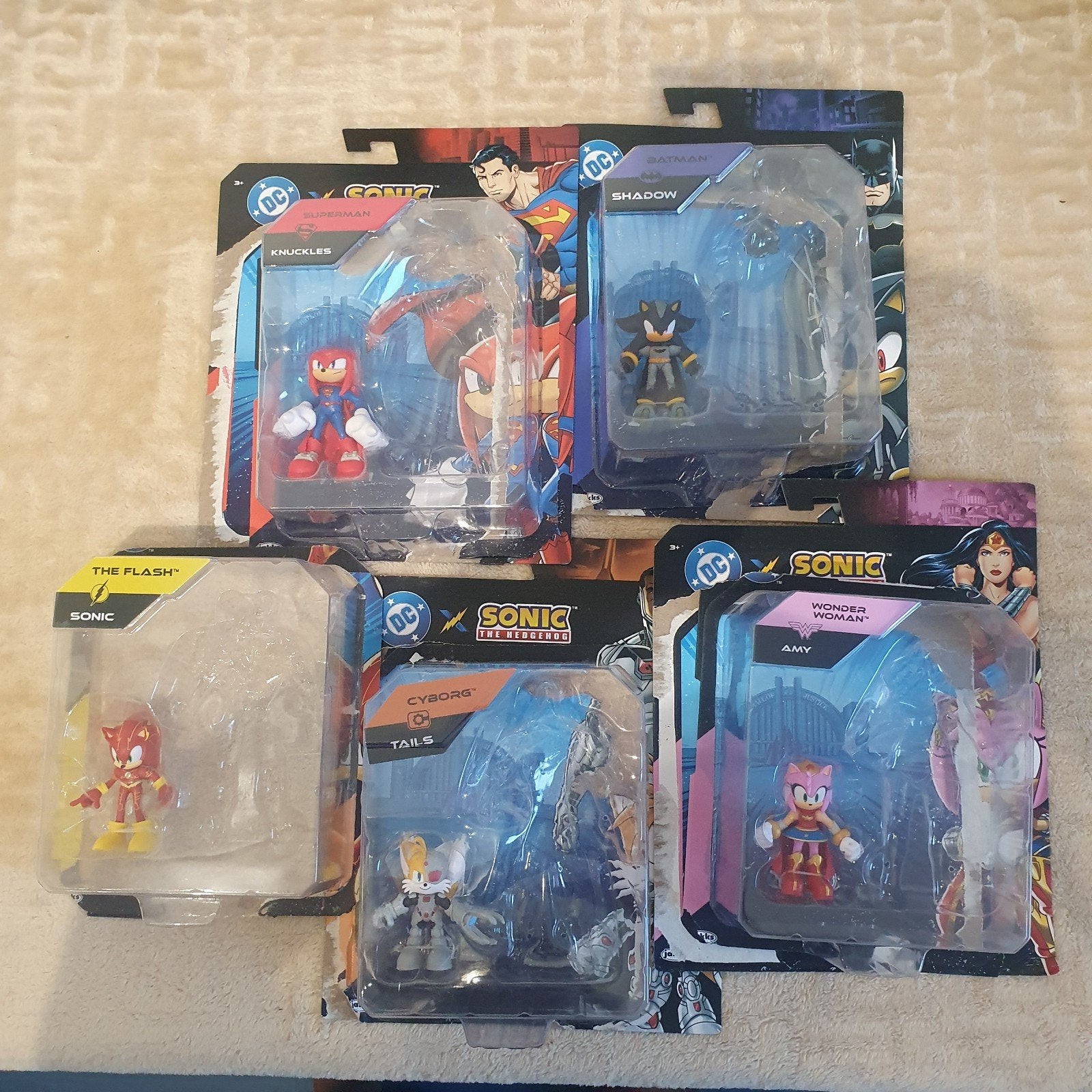 DC Sonic batman flash cyborg wonder woman, Ophalen of Verzenden, Nieuw